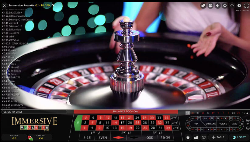 Live Roulette