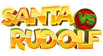 santa vs rudolf logo